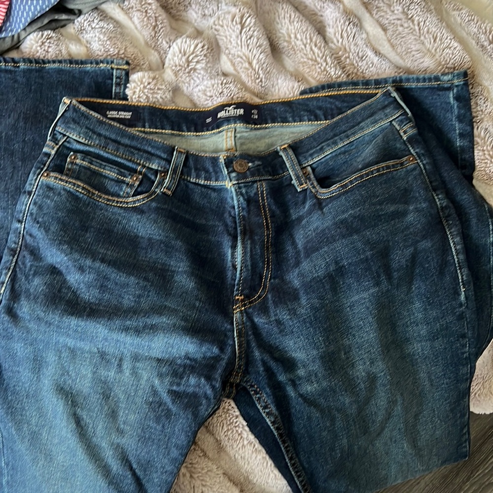 Mens straight leg jeans